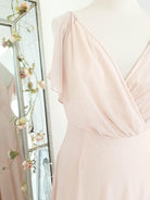 Lydia Maxi Dress Pink Glitter | Oh Hello Clothing | S (8)