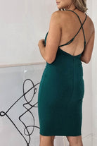Meaghan Mini Dress | Forest Green | Oh Hello Clothing | XS (6)